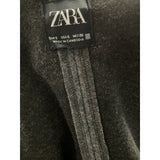 ZARA Gray Overcoat - Women's Size S