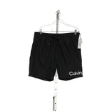 Calvin Klein Black Men's XL Polyester Swim Bottom