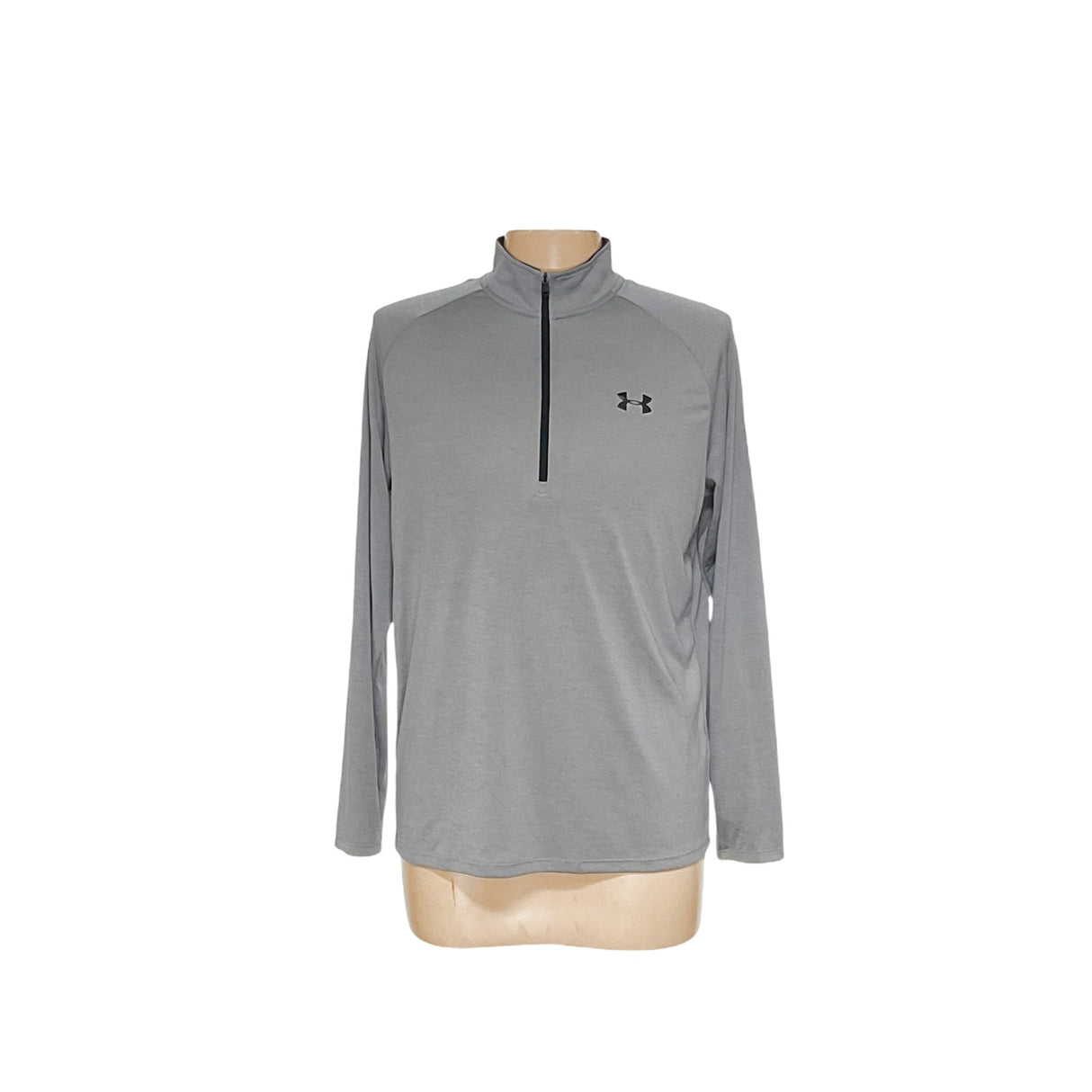 Under Armour Men's Gray Henley Sweatshirt