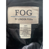 London Fog Black Overcoat - Women's M