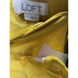 LOFT Yellow Sailor Shorts - Size M