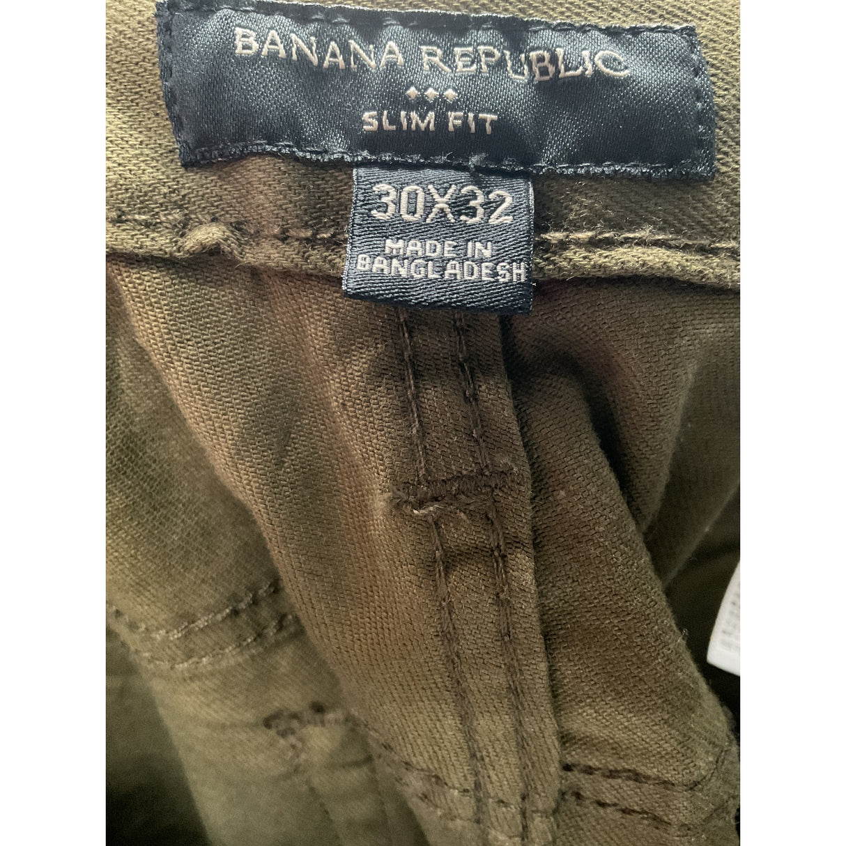 Banana Republic Green Men's Straight Pants