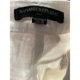 Banana Republic White Sailor Shorts Size 29