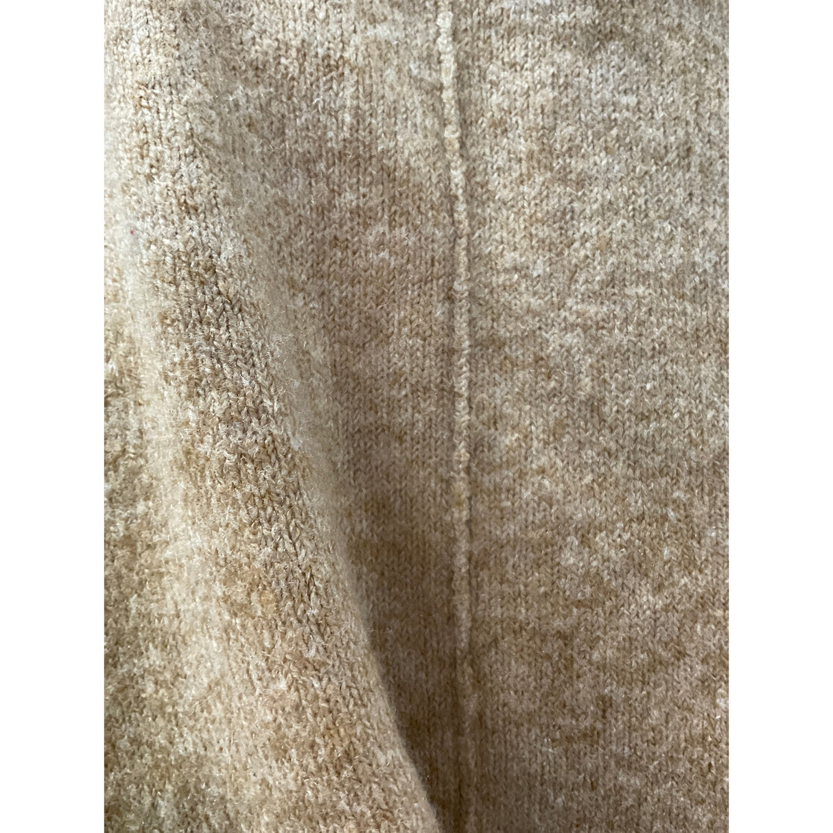 Vince Camuto Beige Acrylic Women's Pullover Sweater