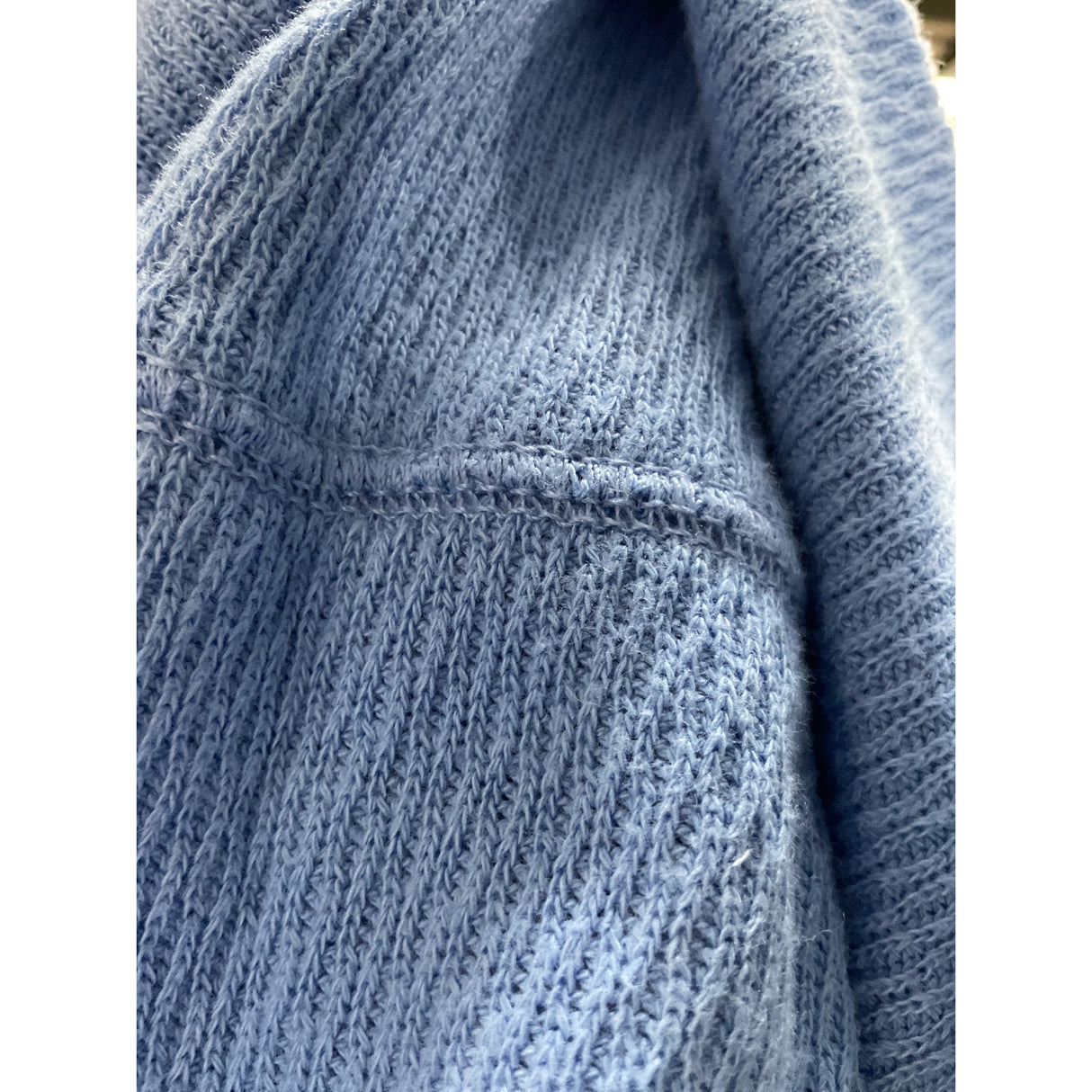 Aerie Blue XL Henley Sweater