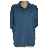 Columbia Men's Blue Polyester Polo XL