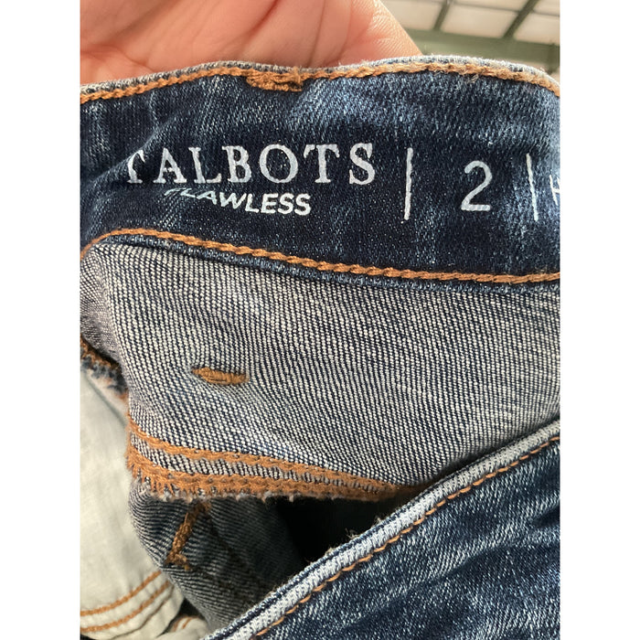 Talbots Blue Straight Jeans - Women's size 2