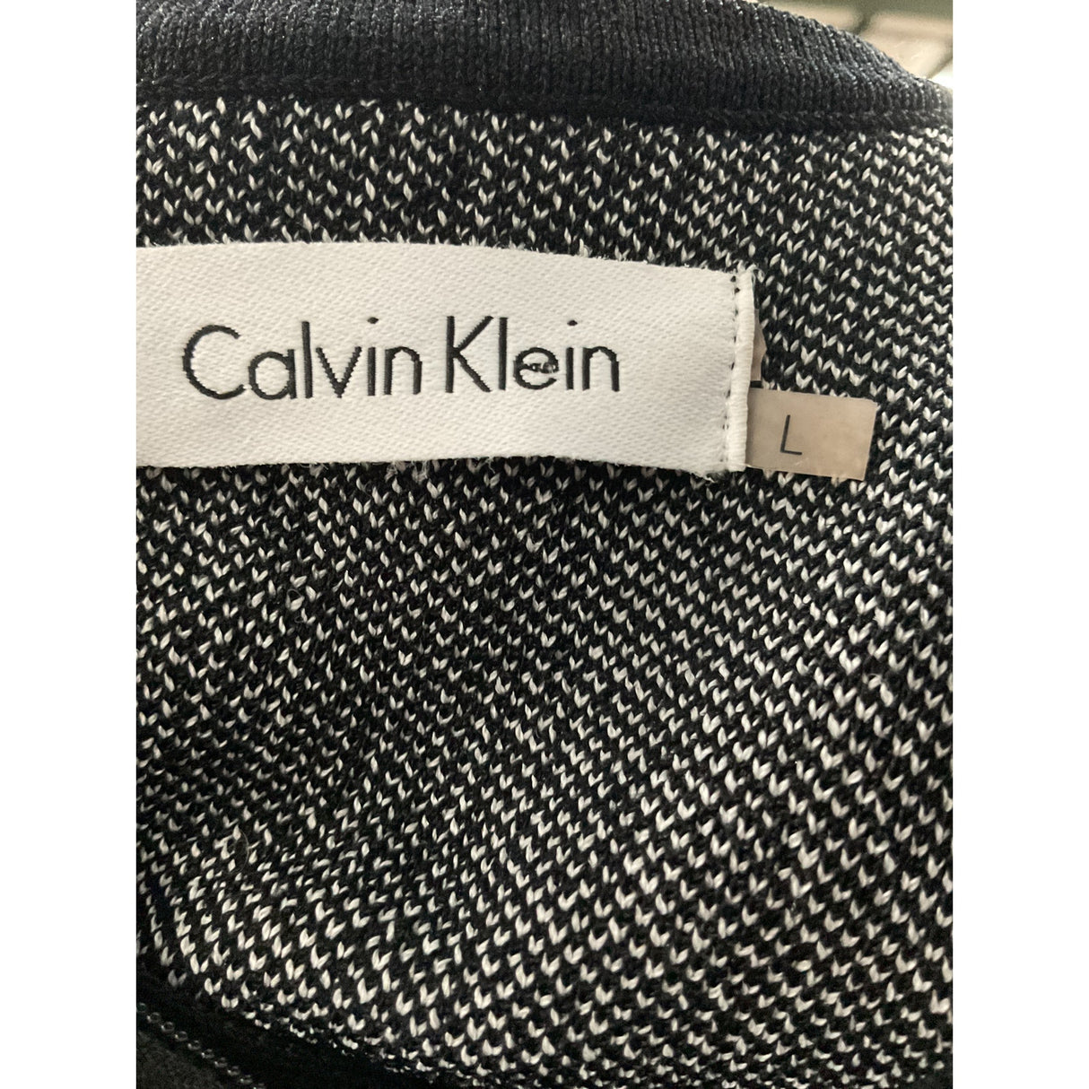 Calvin Klein A-Line Striped Dress