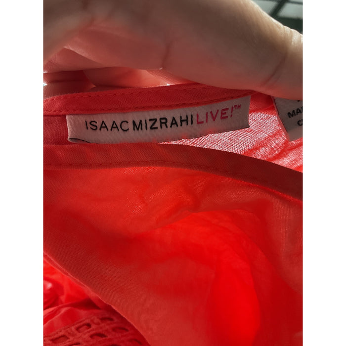 Isaac Mizrahi Orange Shift Dress