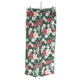 LOFT Multicolor Floral Print Palazzo Pants M