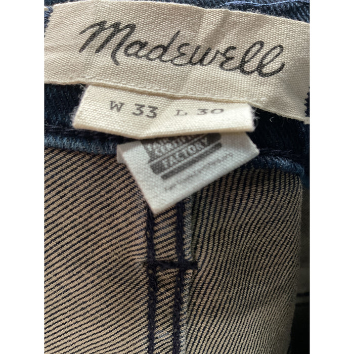 Madewell Men's Blue Ankle Jeans - Size 33