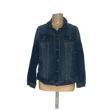 New Torrid Blue Cotton Jacket