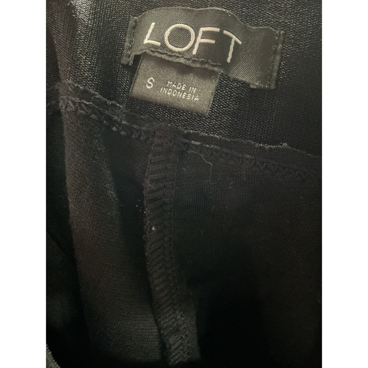 LOFT Black Leggings - Women's Ankle Size S