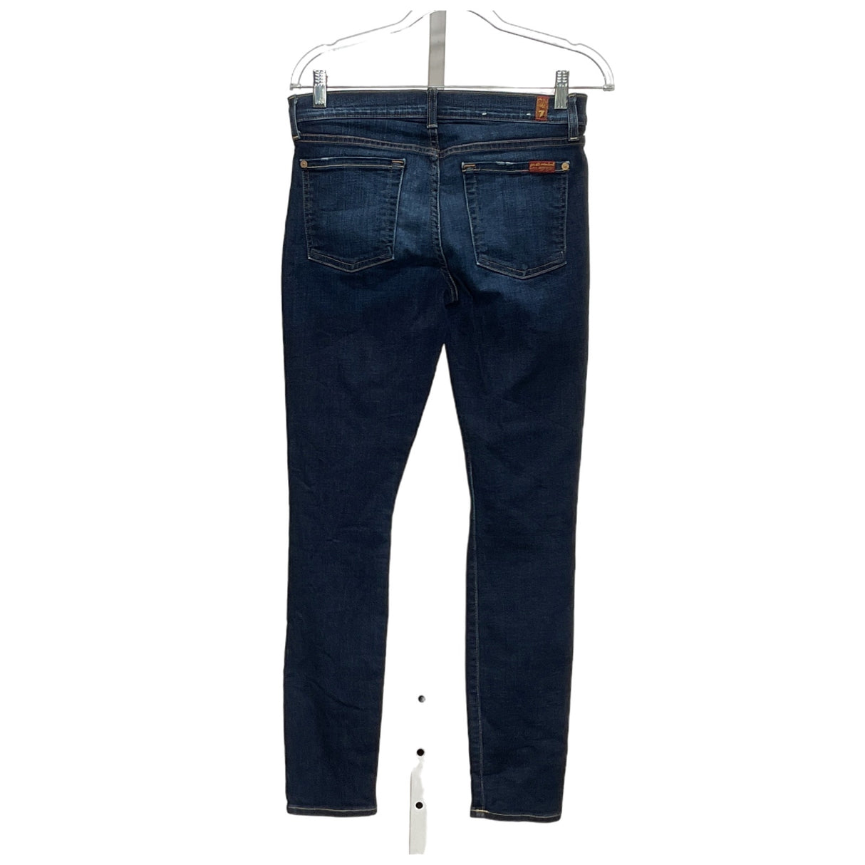 7 For All Mankind Blue Ankle Jeans