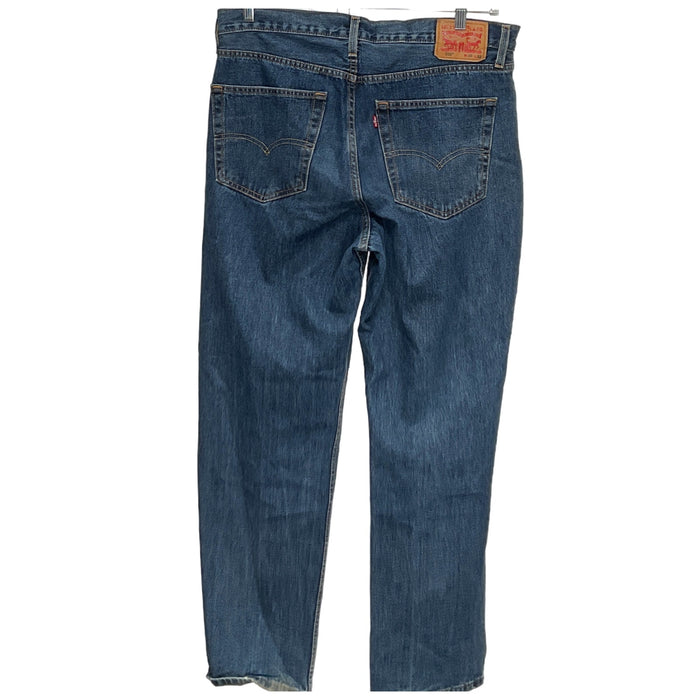 Levi's Men's Blue Ankle Jeans - 36x32