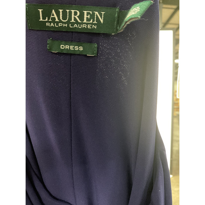 Lauren Ralph Lauren Blue Wrap Dress