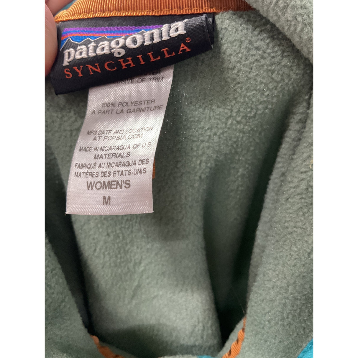 Patagonia Green Henley Sweater - Women's M