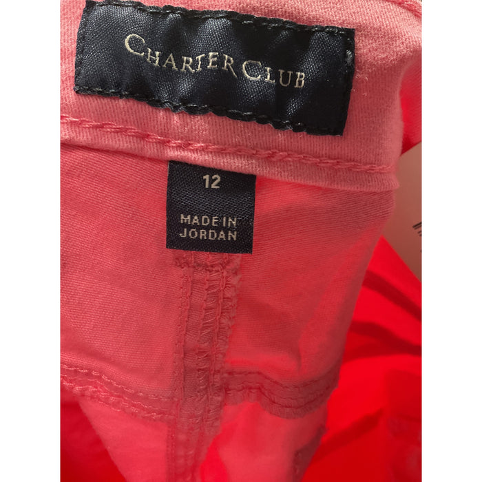 Charter Club Pink Capri Pants Size 12