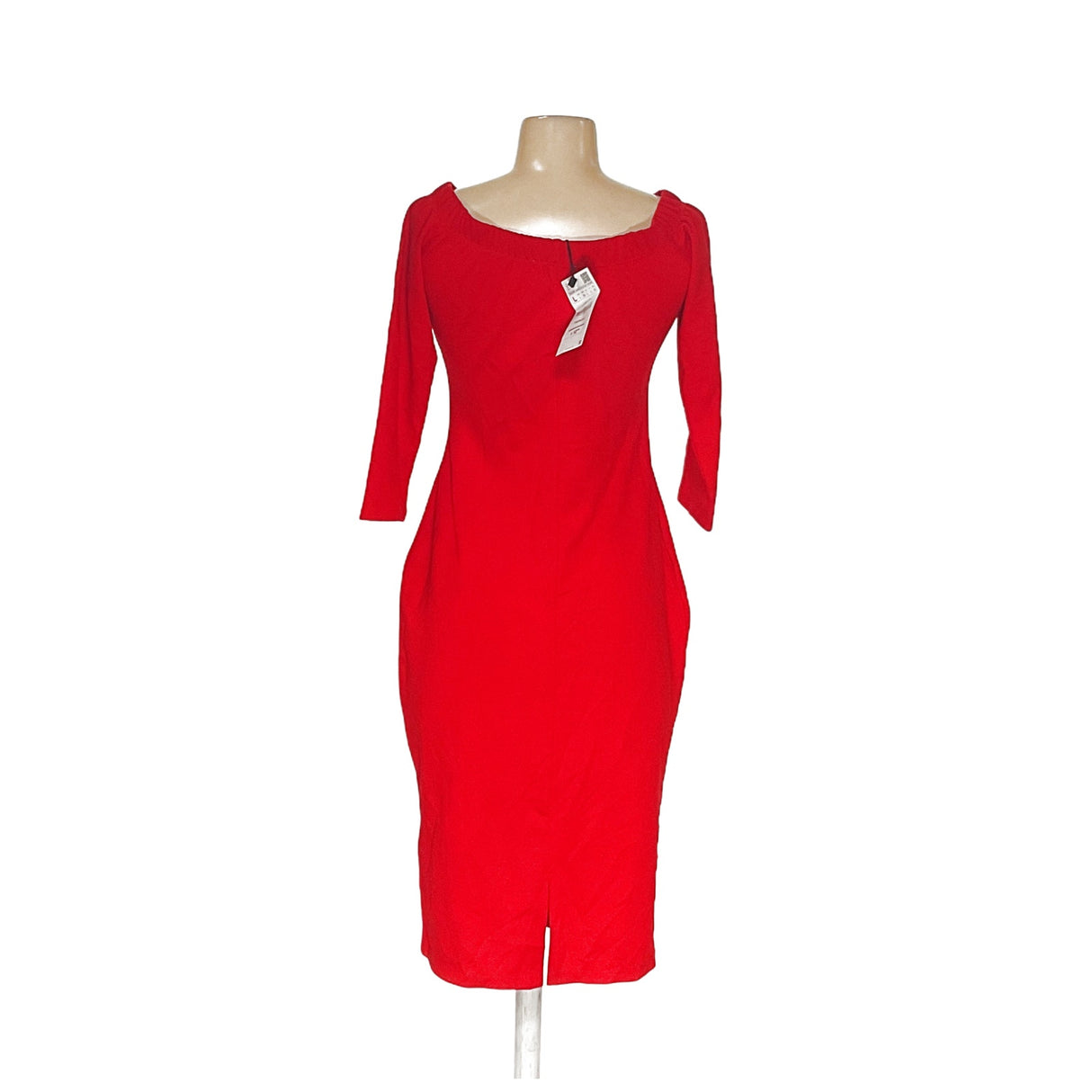 ZARA Red Midi Dress, L