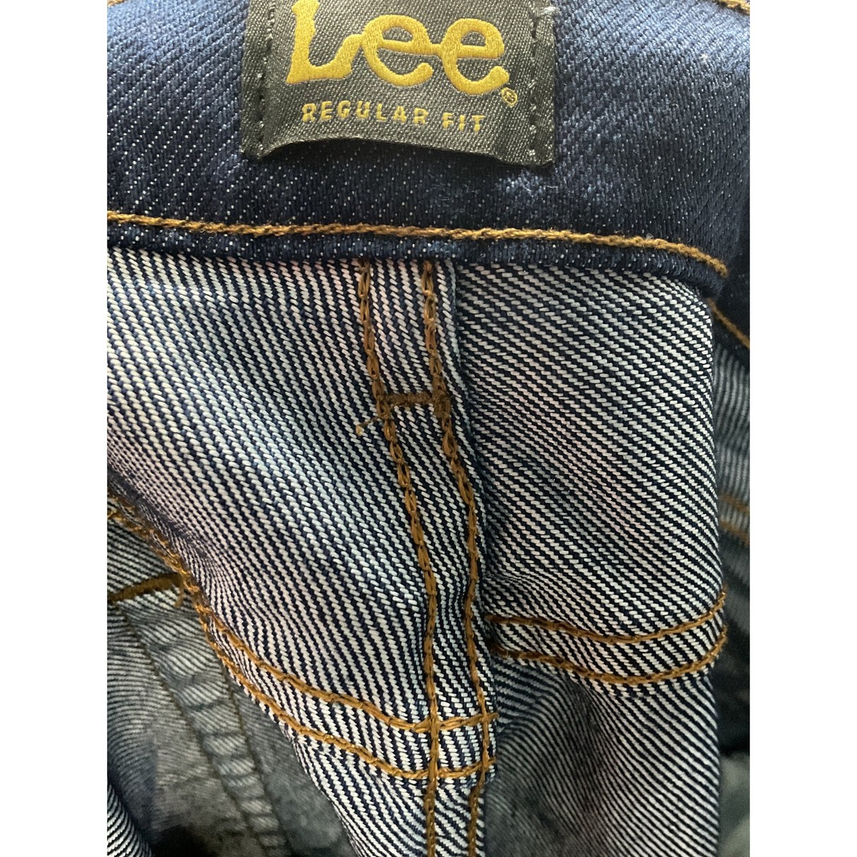 Men's Lee Blue Straight Jeans, 40x31