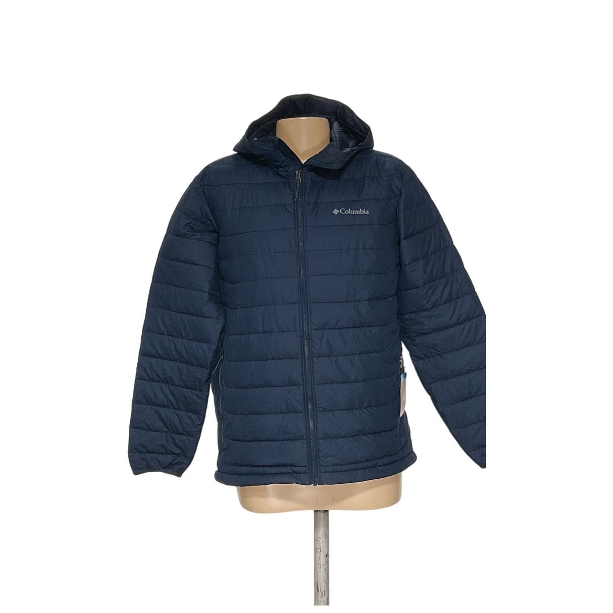 Columbia Blue Puffer Jacket Men's L