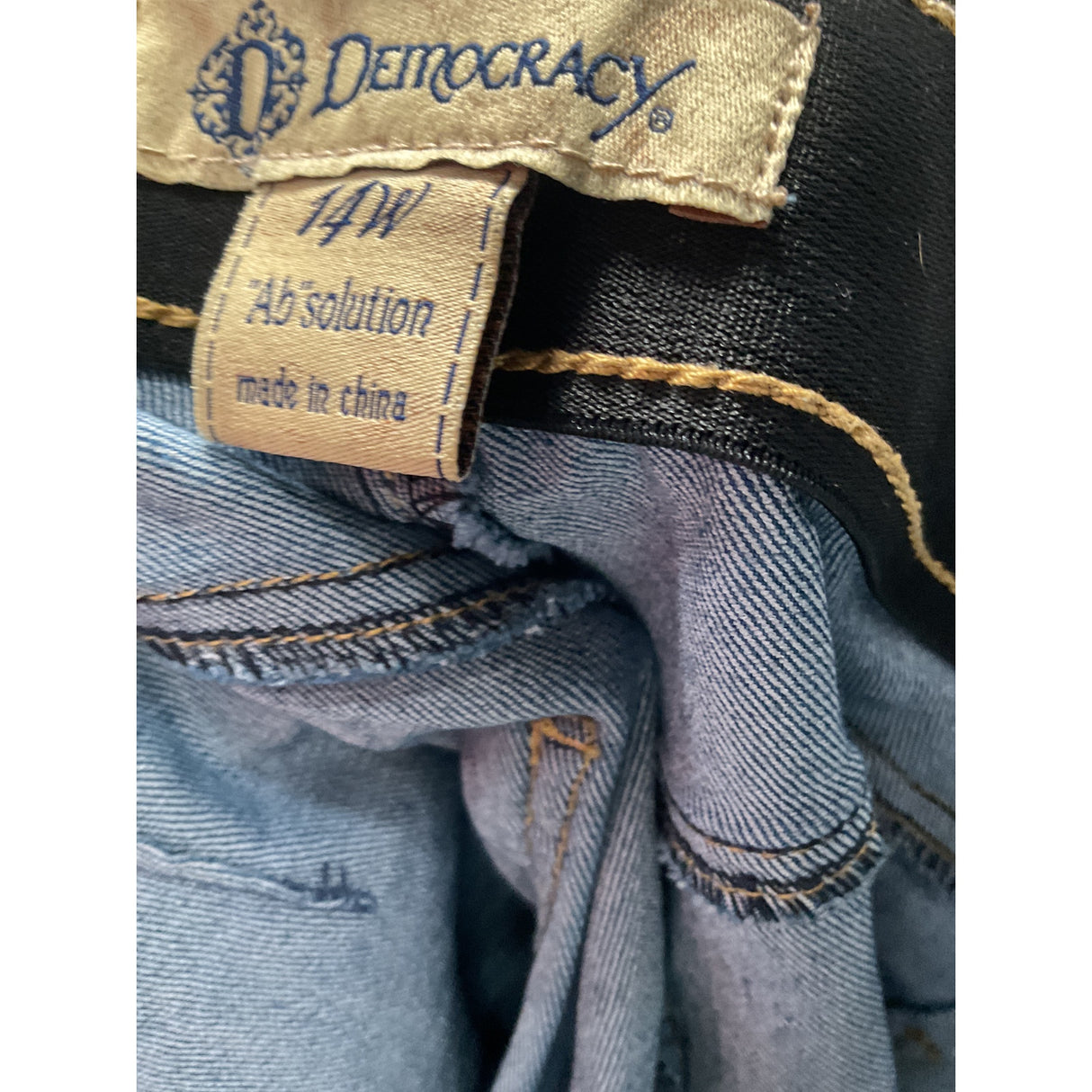 Democracy Blue Sailor Shorts - Size 14W