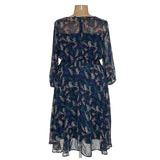 Lane Bryant Blue Blouson Dress - Size 16