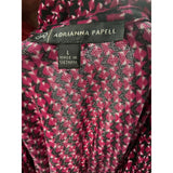 NEW Adrianna Papell Multicolor L Blouse