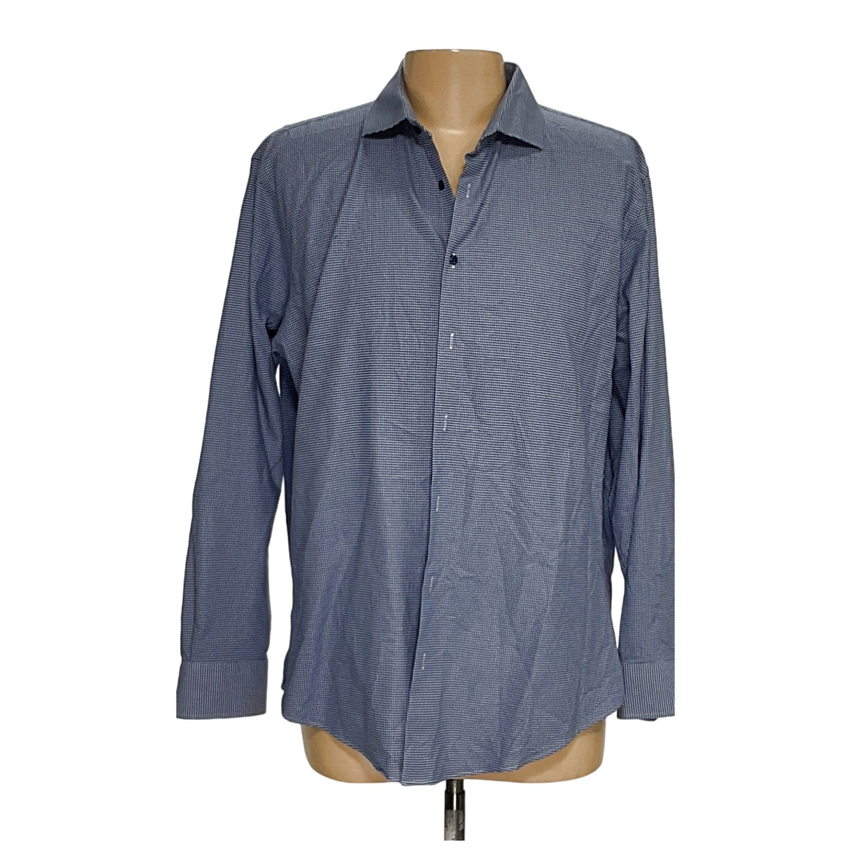 Nordstrom Men's Blue Button-Up Shirt