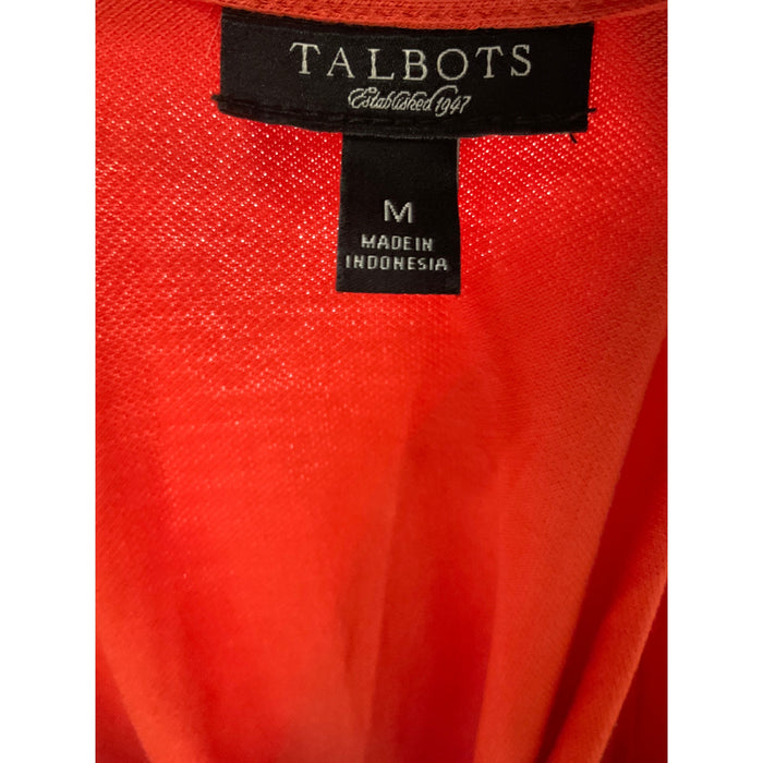 Talbots Orange Shirt Dress - Size M