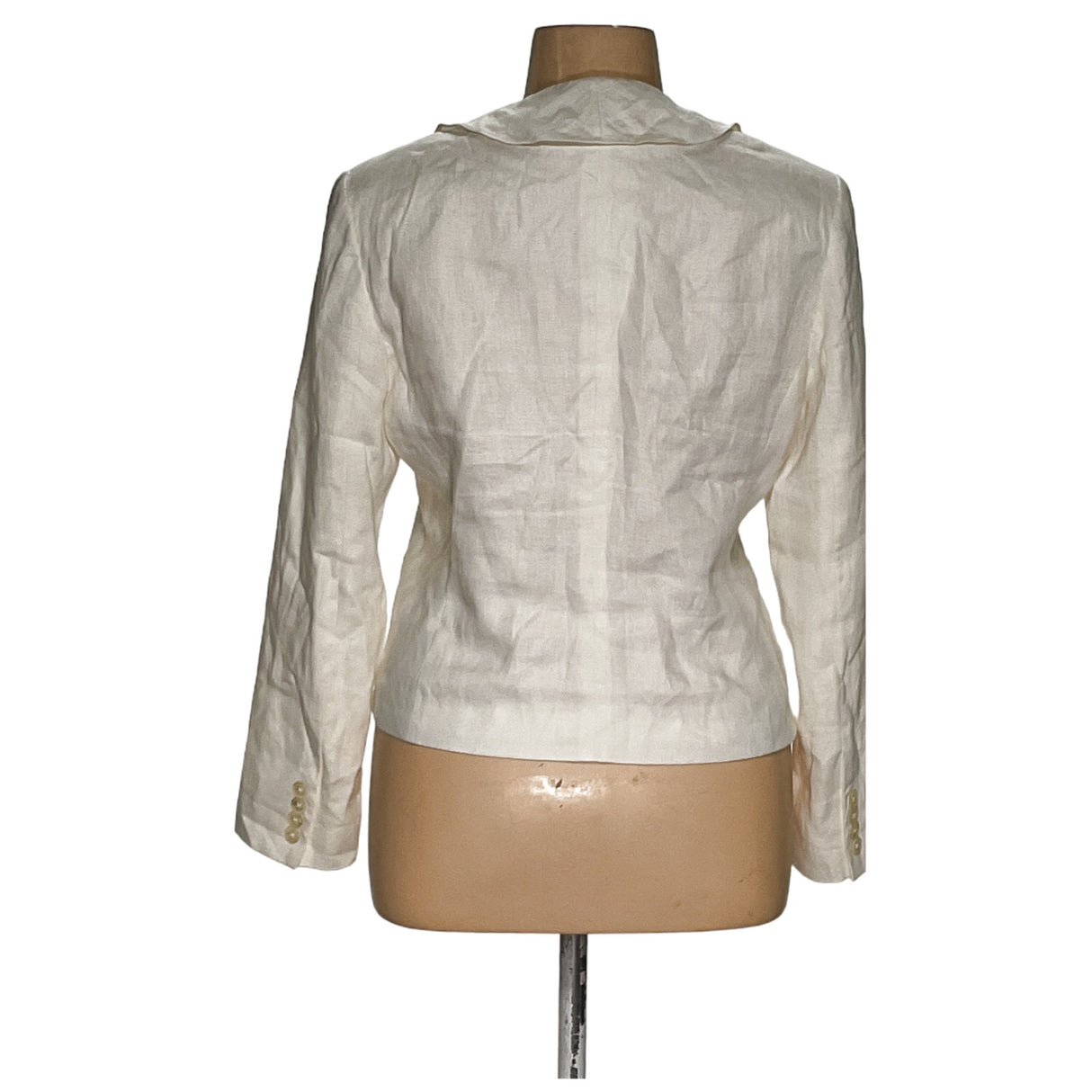 Lauren Ralph Lauren White Linen Jacket