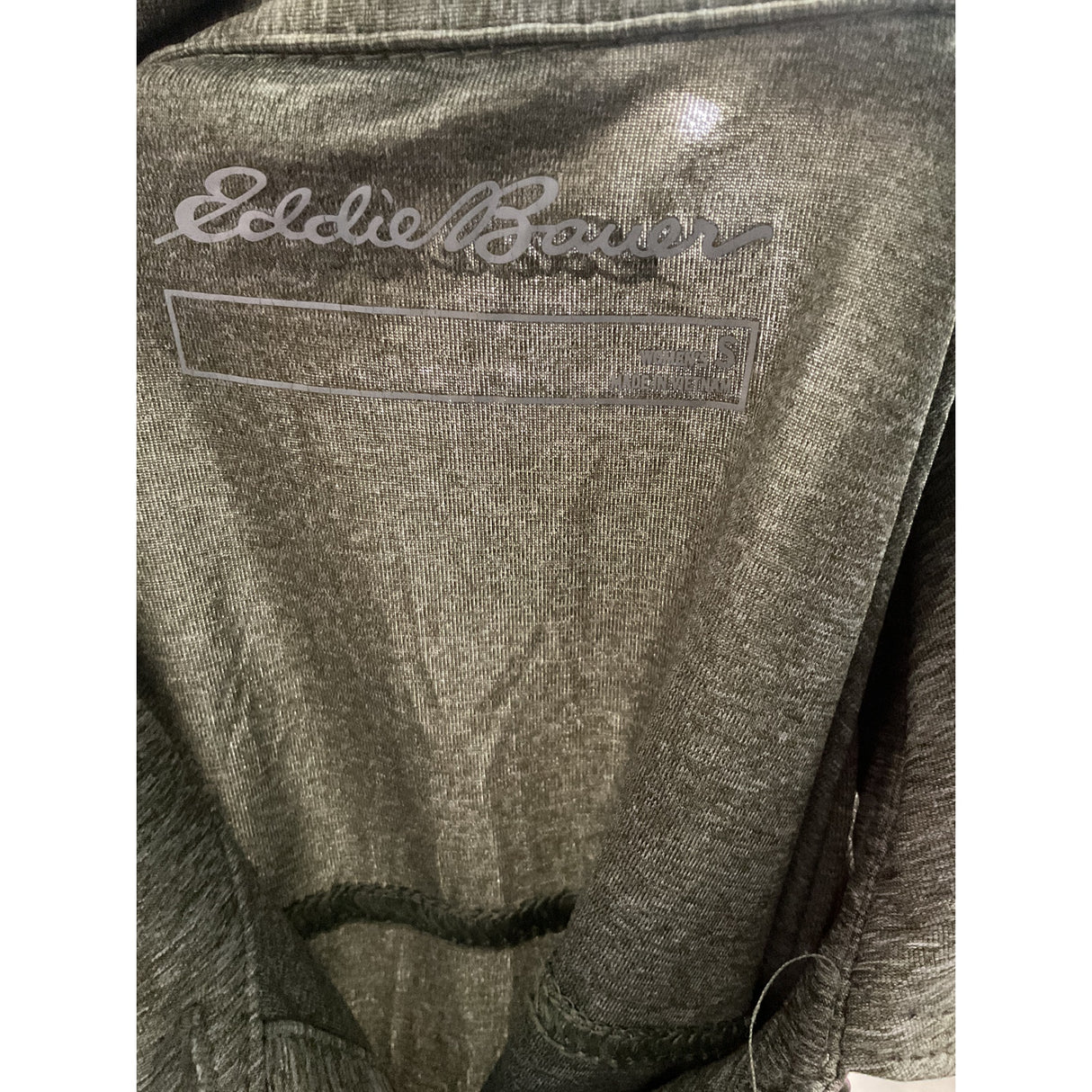 Eddie Bauer Green Women's Button-Up Top (Size S)