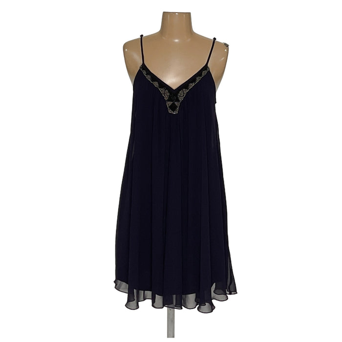 Express Purple Shift Dress - M