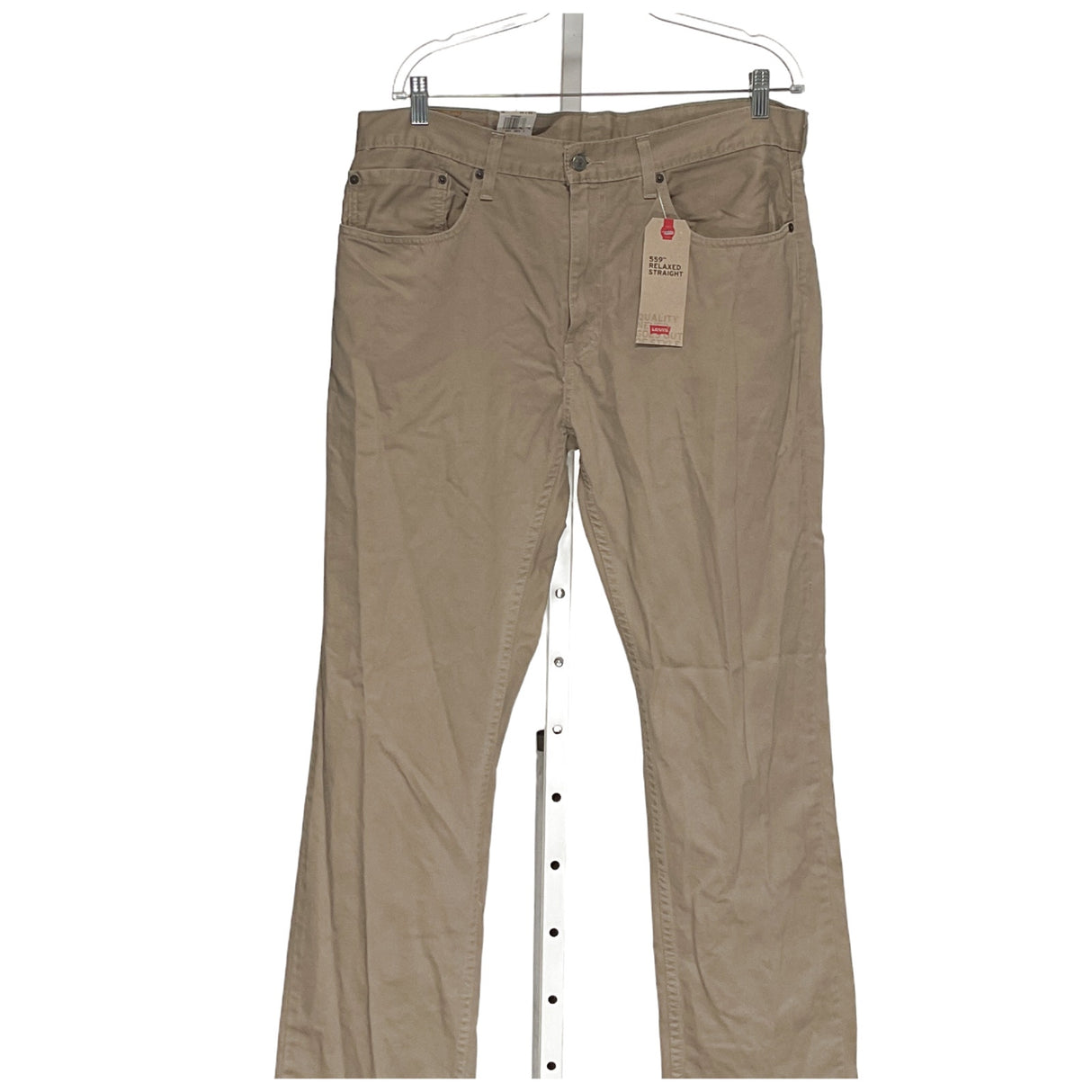 Levi's Beige Ankle Pants for Men