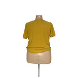 Carmen Marc Valvo Yellow Blouse 1X