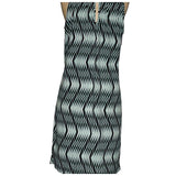 Banana Republic Multicolor Blouson Midi Dress