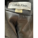 Calvin Klein Grey Blazer - Size 14