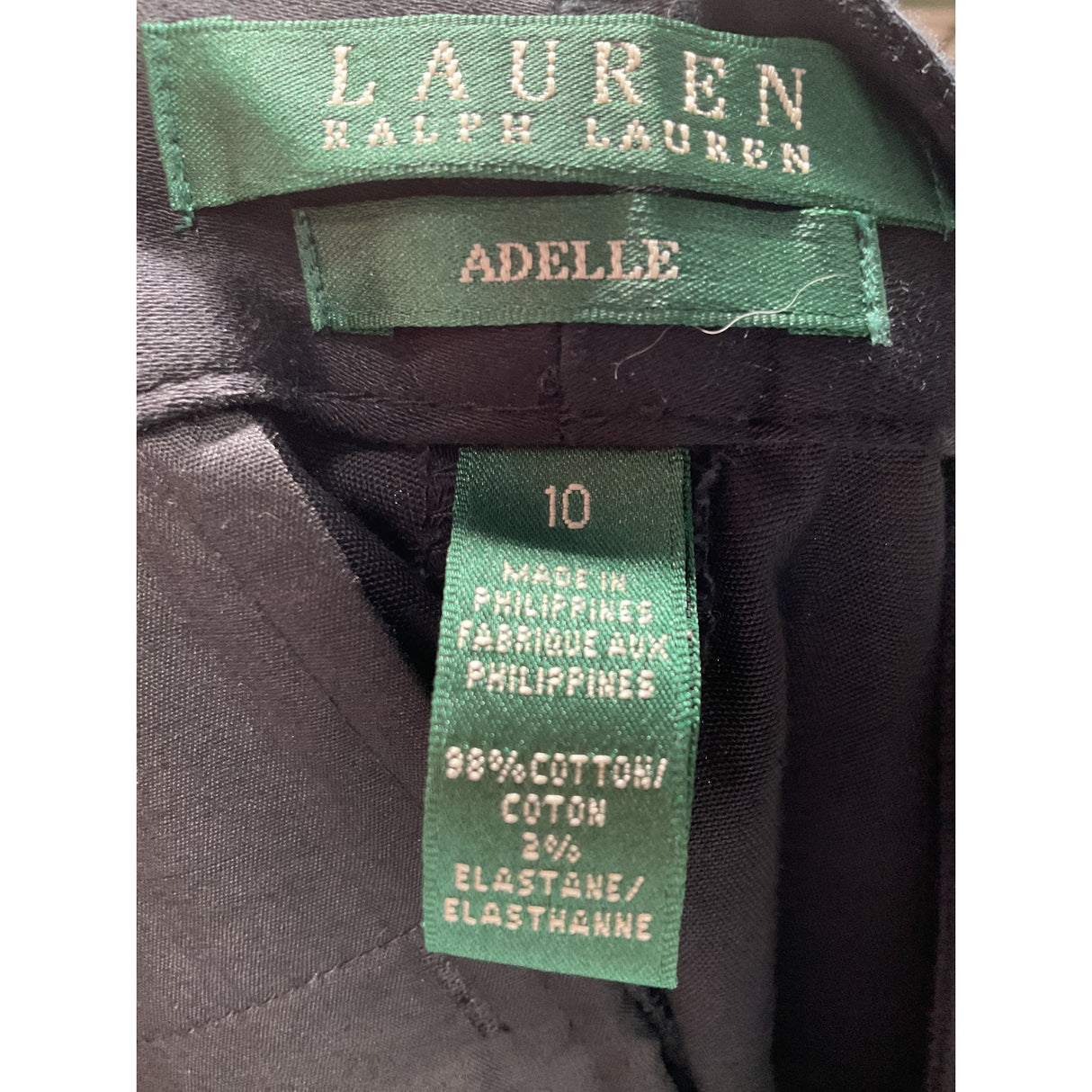 Lauren Ralph Lauren Women's Black Ankle Pants (Size 10)