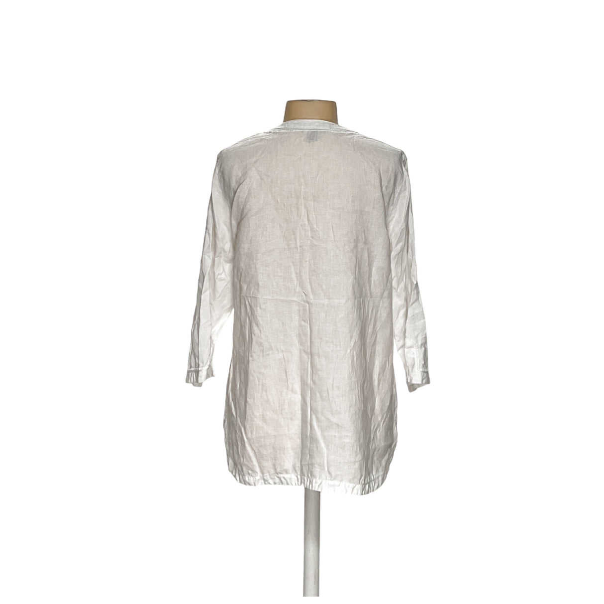 Tommy Bahama White Cotton Blouse - Women's L