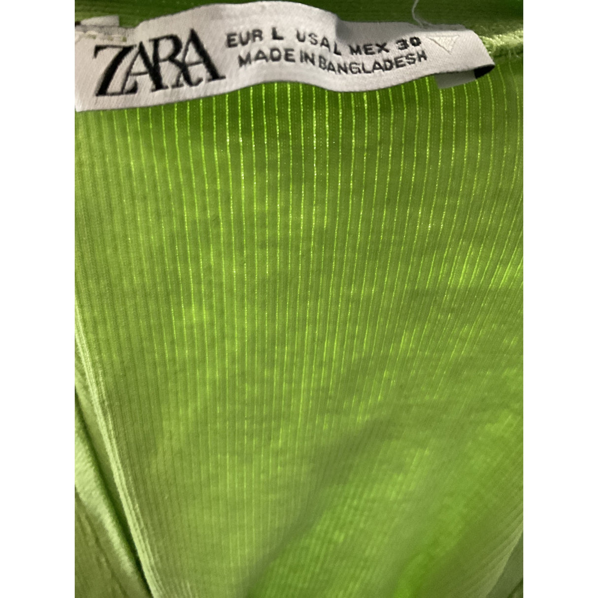 Zara Women's Green Cotton Shrug L