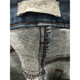 LOFT Blue Skinny Jeans Size 12