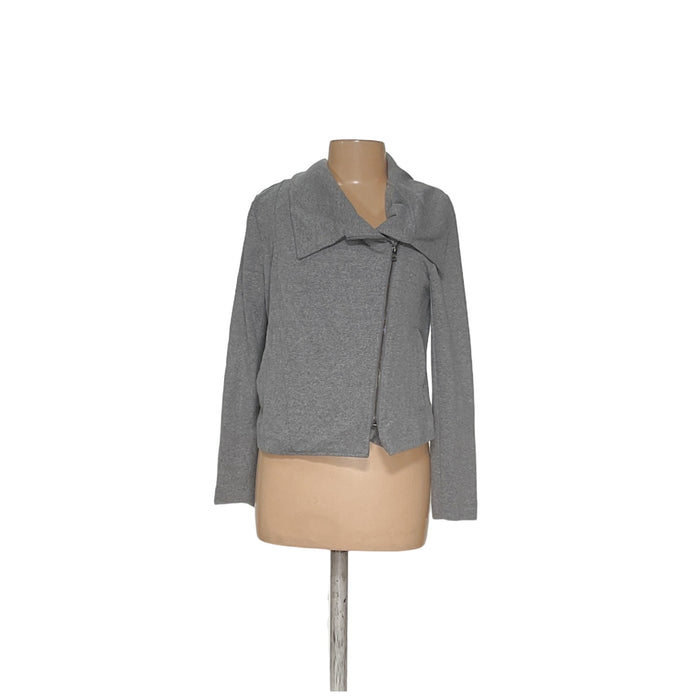 Banana Republic Gray Basic Cotton Jacket (L)