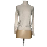 Zara Cream Viscose Blouse, Women's Size M