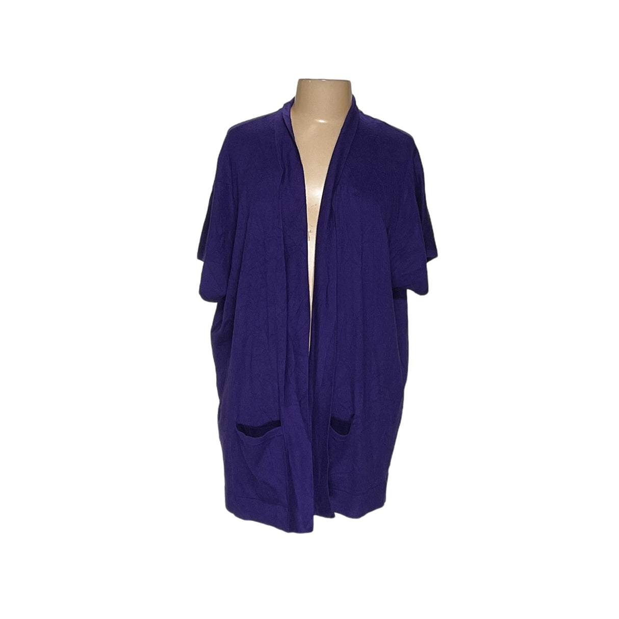 Chico's Purple Cotton Cardigan 3