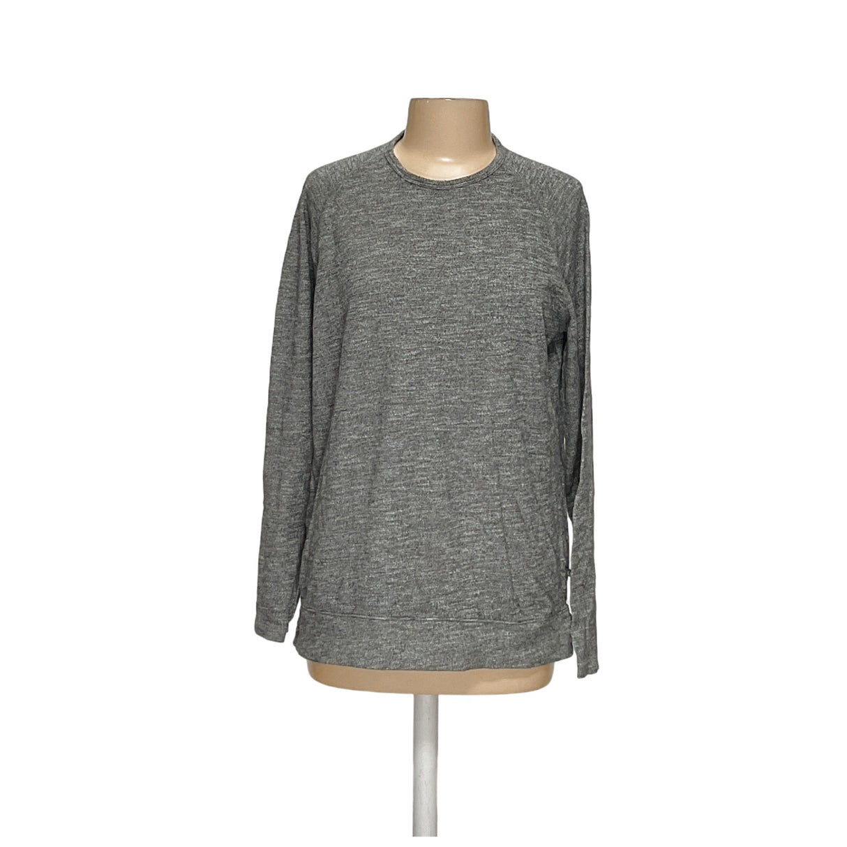 Bonobos Women's Gray Cotton Activewear Top - Size L