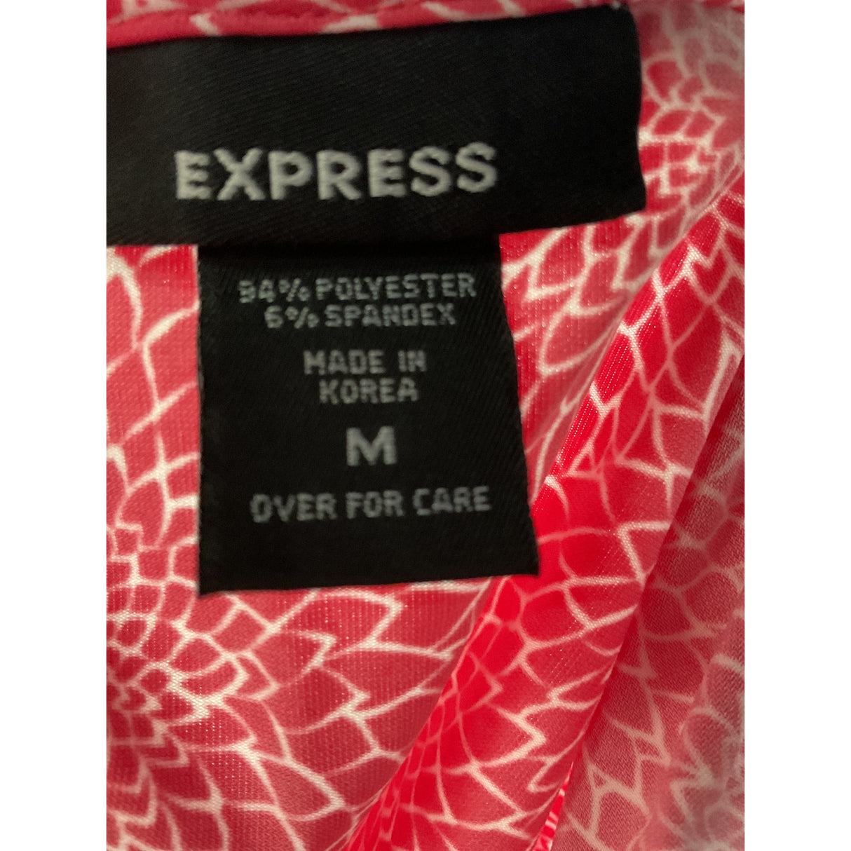 Express Women's Multicolor Graphic Print Blouse