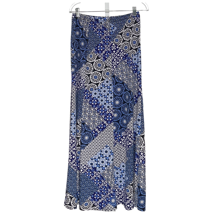 Susan Graver Multicolor Maxi Skirt