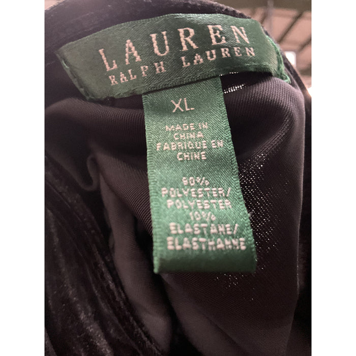 Lauren Ralph Lauren Black Blouse - Women's XL