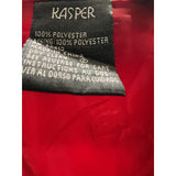 Kasper Red A-Line Skirt