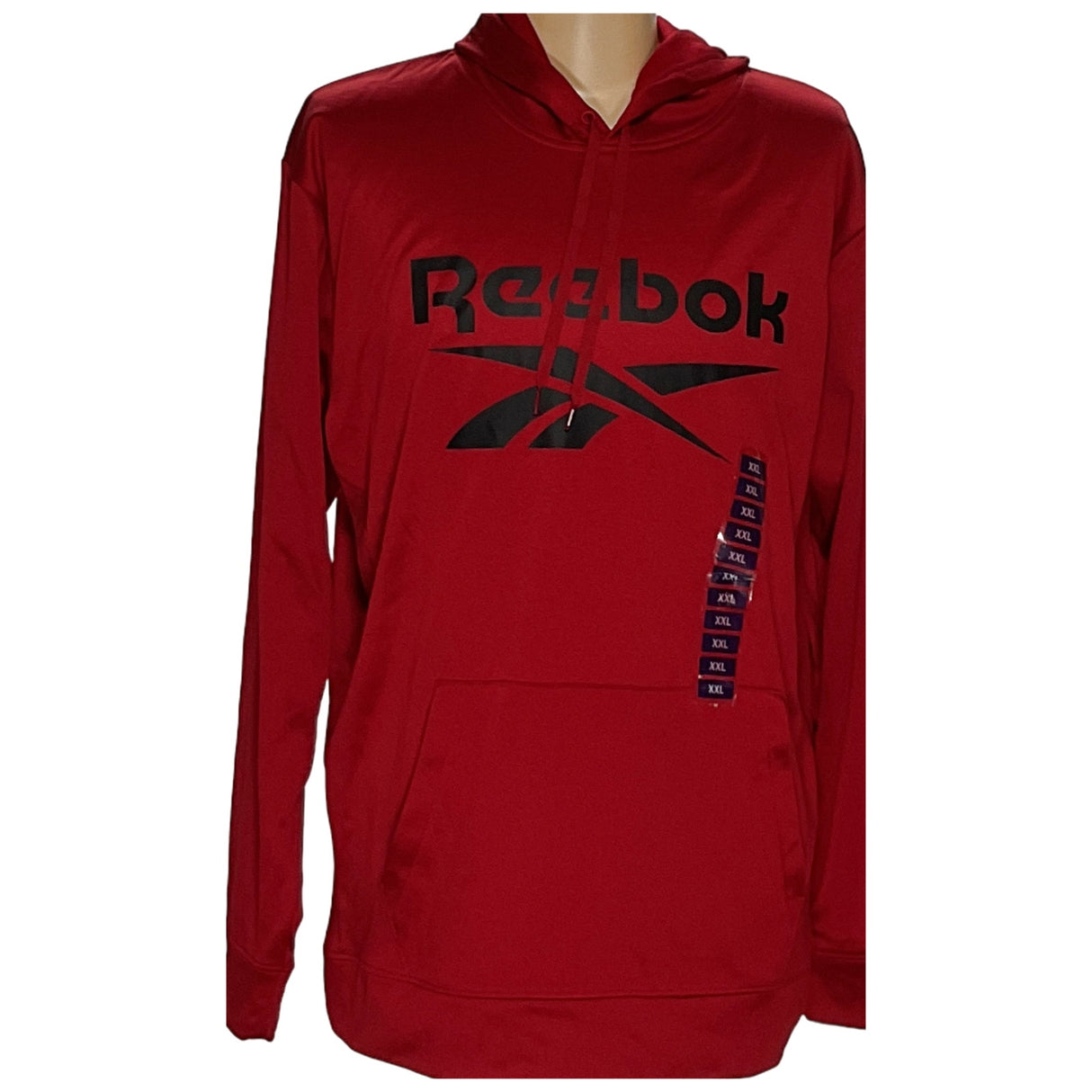 Reebok Red 2XL Men's Pullover Hoodie